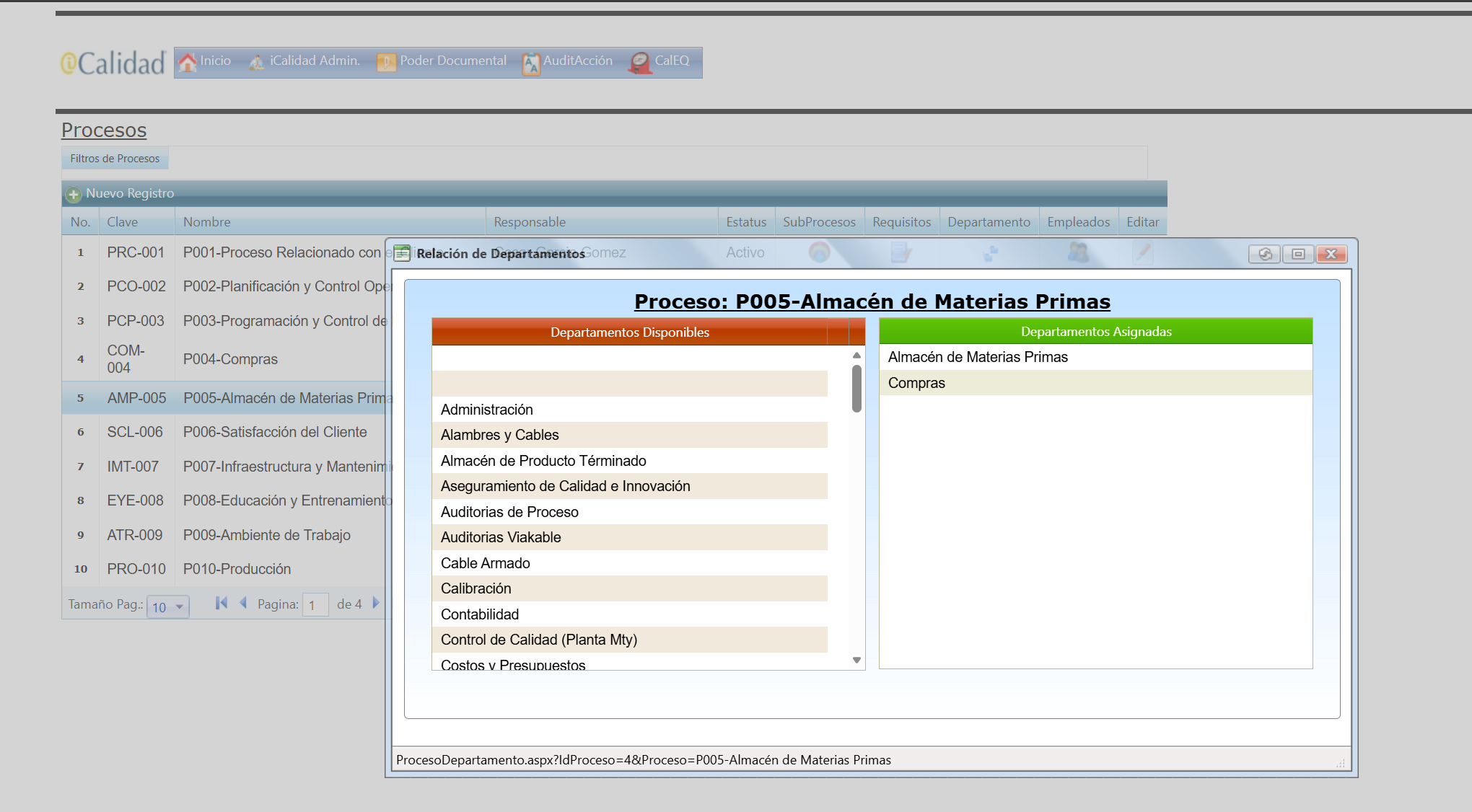 Imagen del proyecto Aplicación Web para Certificación ISO/Medio Ambiente - iCalidad
